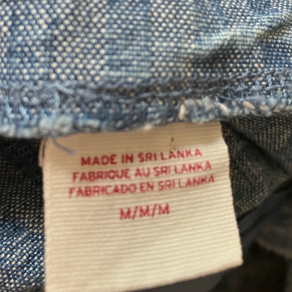 Levi's Blue Puff Sleeve Dress - Picture 4 of 9